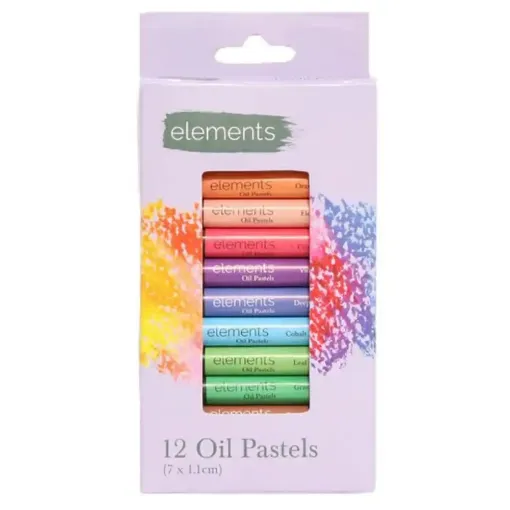 Picture of Elements Oil Pastels 12 Pack