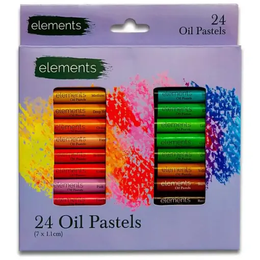 Picture of Elements Oil Pastels Pack of 24