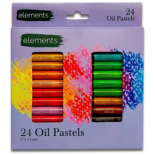 Picture of Elements Oil Pastels 24 Pack
