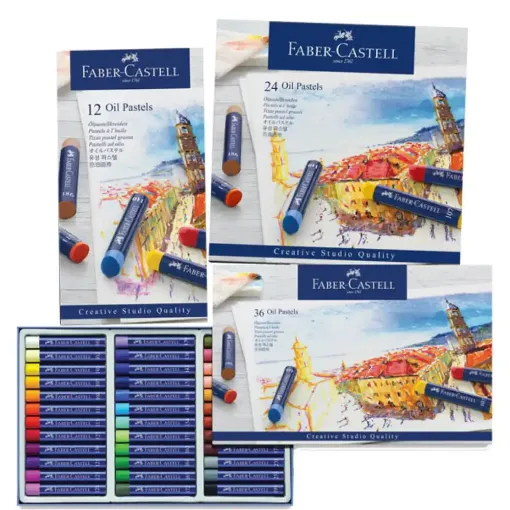 Picture of Faber Castell Goldfaber Oil Pastels - Range of Pack Sizes