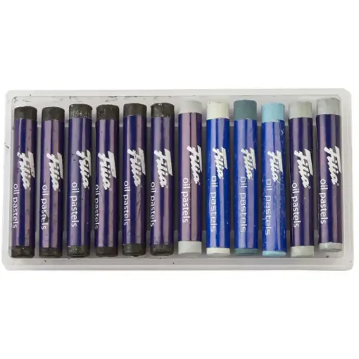 Picture of Filia Oil Pastels Greytone Pack of 12