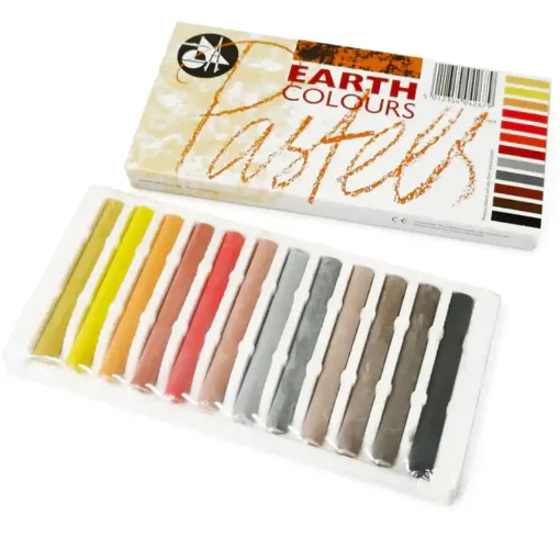 Picture of Jakar Pastel Assorted Earth Colours 12 Pack