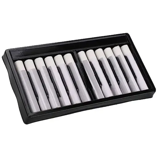 Picture of Filia Oil Pastels White Pack of 12
