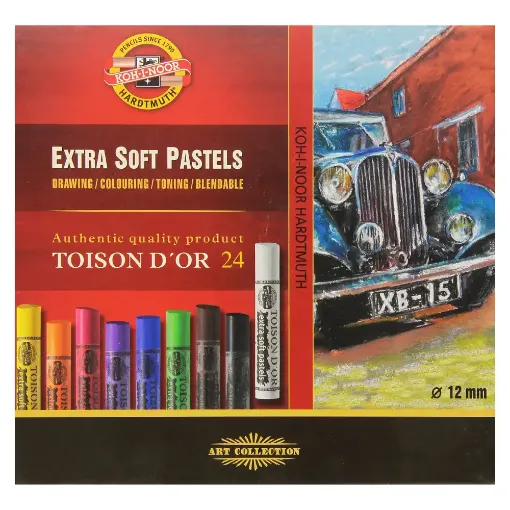 Picture of Koh-I-Noor Artists Extra Soft Pastels Pack of 24