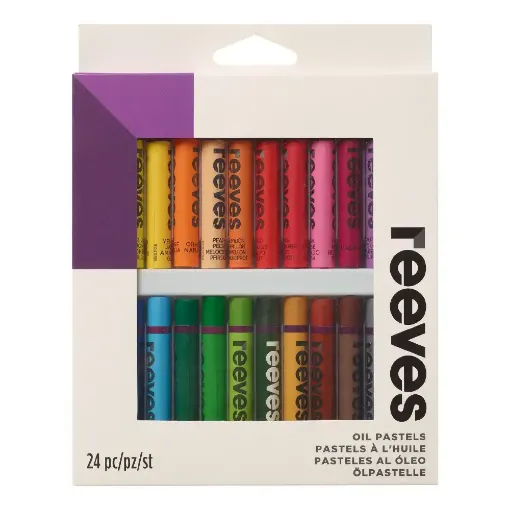 Picture of Reeves Oil Pastels 24 Pack 