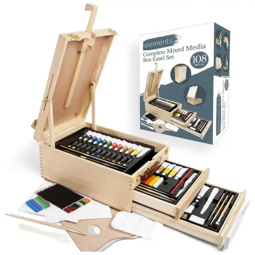 Picture of Elements Complete Mixed Media Box Easel Set