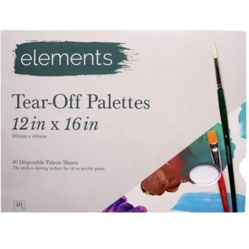 Picture of Elements Tear Off Palette 12x16inch (40 Sheets)