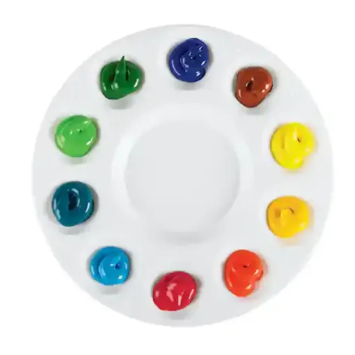 Picture of Jakar Plastic Circular 10 Well Palette