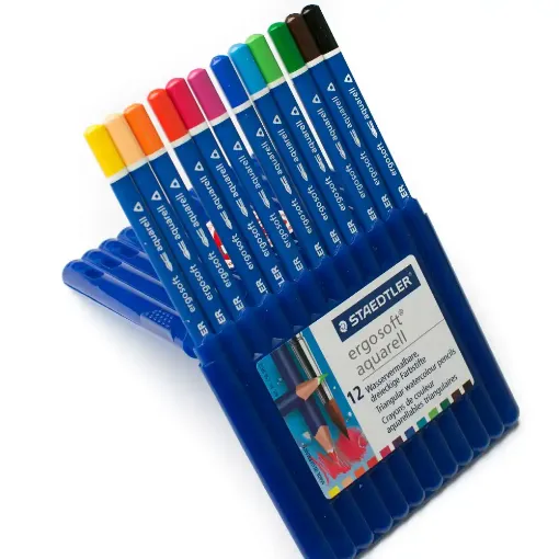 Picture of Staedtler Ergosoft Aquarelle Colouring Pencils 12's