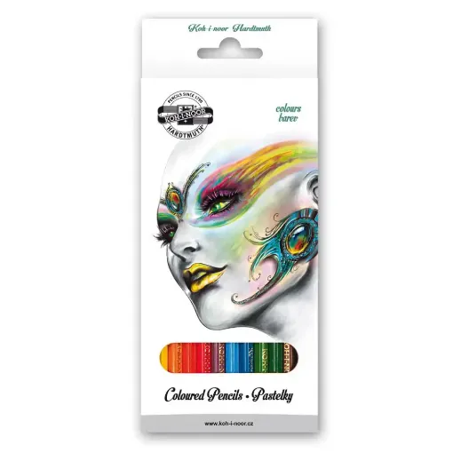 Picture of Koh-I-Noor Fantasy Colouring Pencils 12's