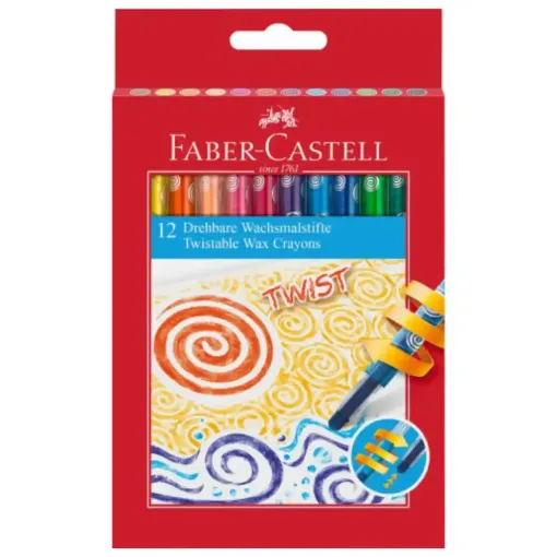 Picture of Twistable Wax Crayons Box of 12