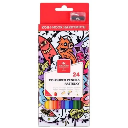 Picture of Koh-I-Noor Colouring Pencils Teenage 24's
