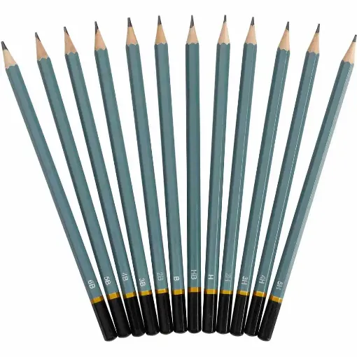 Picture of Create Value Sketching Pencils Pack of 12 Range