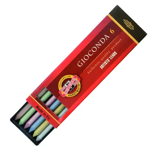 Picture of Koh-I-Noor Gioconda Metalic Coloured Leads 6 Pack