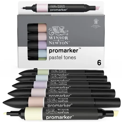 Picture of Promarker Pastel Tones Set of 6
