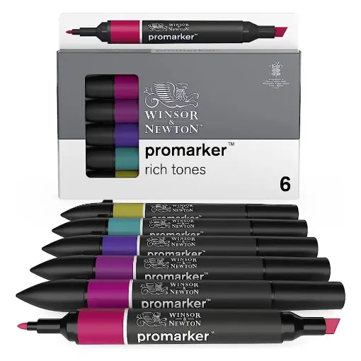 Picture of Promarker Rich Tones Set of 6