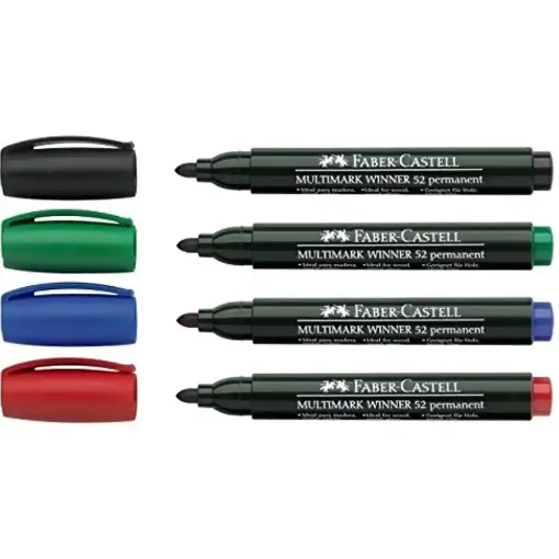 Picture of Faber Castell 52 Permanent Marker Range