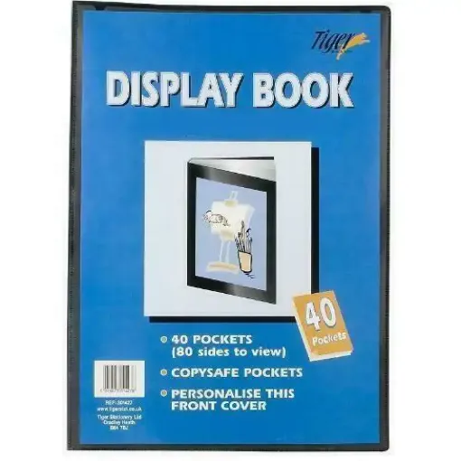 Picture of Tiger Display Book 40 Pocket Range