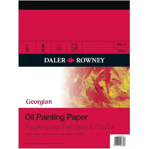 Picture of Georgian A3 Oil Pad 250g 12 Sheets