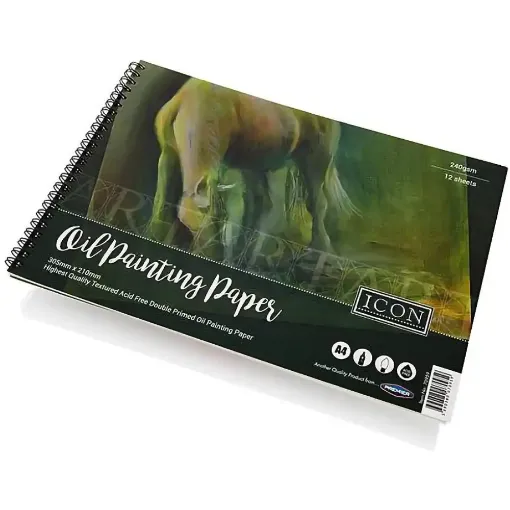 Picture of Icon A4 Wiro Oil Pad 240g 12 Sheets