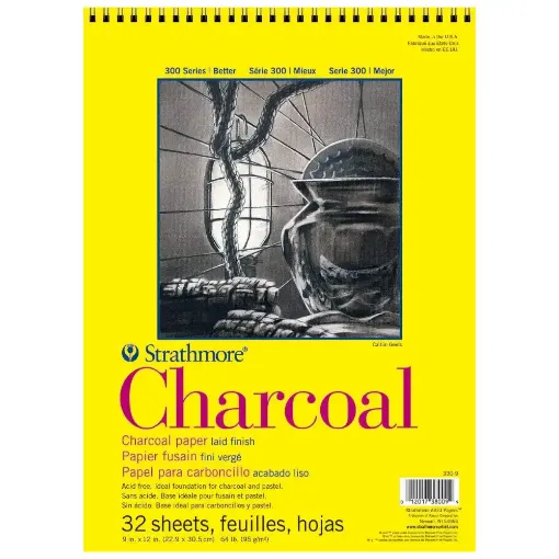Picture of Strathmore 11"x17" Charcoal Pad 95g 32 Sheets