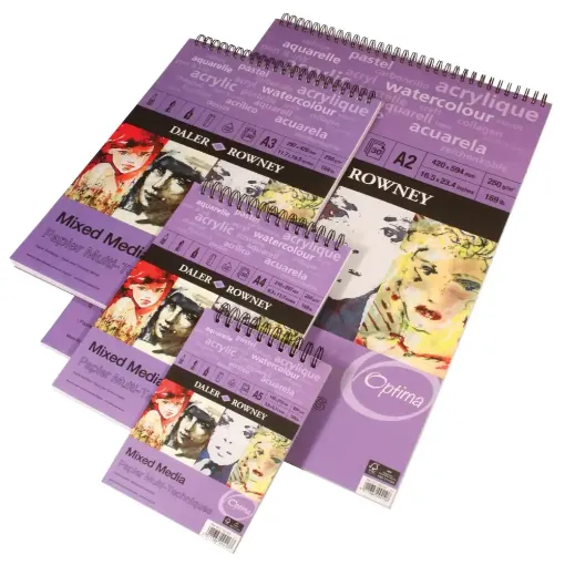 Picture of Daler Rowney Mixed Media Spiral Pad Range