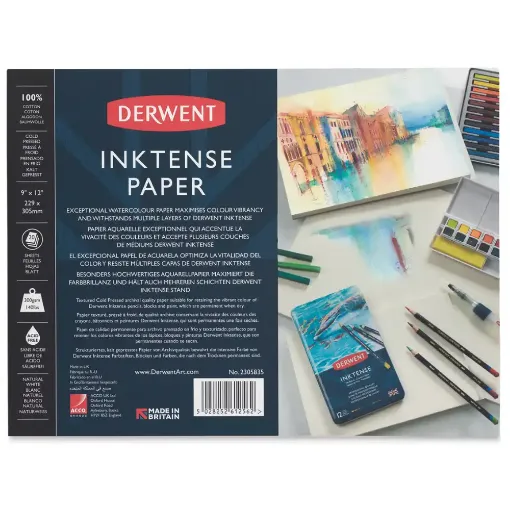 Picture of Inktense Paper Pad 7"x10" 300g 20 Sheets