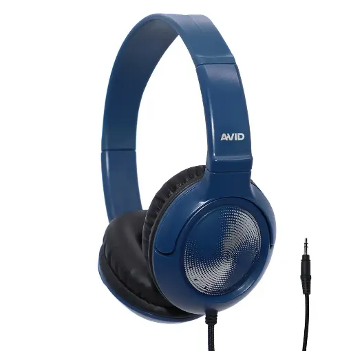 Picture of AVID AE-54 Blue and Silver Headphones