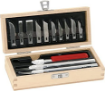 Picture of X-Acto Wooden Box 3 Knife Set with 10 Blades 