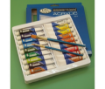 Picture of R&L Acrylic Set of 18 Assorted Paints with Brushes 