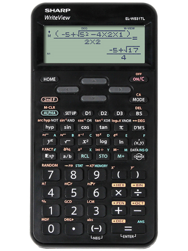 Picture of Sharp EL-W531TL Scientific Calculator 