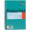 Picture of Pukka Jotta A4 Ruled Wirebound Notebook 200 Pages 