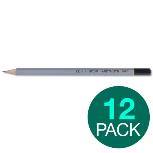 Picture of Koh-I-Noor 1860 Pencil Range Pack of 12