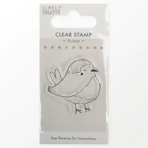 Picture of Simply Creative Christmas Stamp Robin