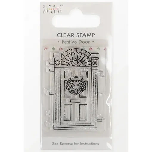 Picture of Simply Creative Christmas Stamp Festive Door