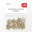 Picture of Simply Creative Christmas Mini Wooden Glittered Stars