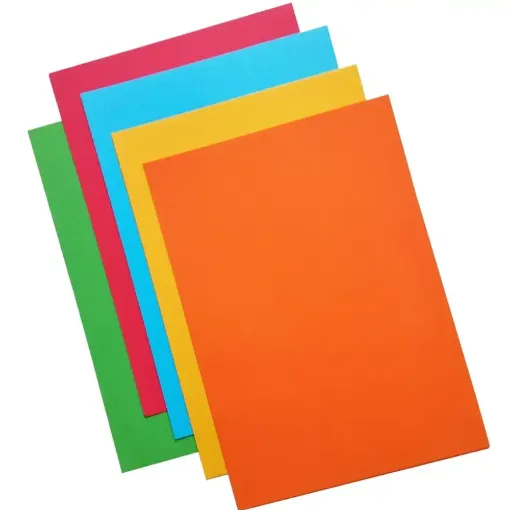 Picture of A2 160g Card Assorted Bright Colour 100 Sheets