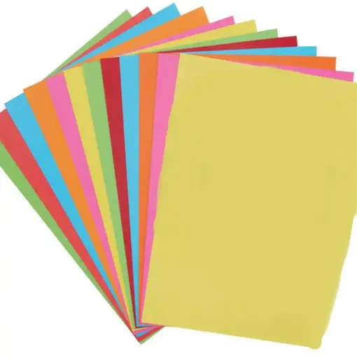 Picture of A4 Paper Assorted Colours 100 Sheets
