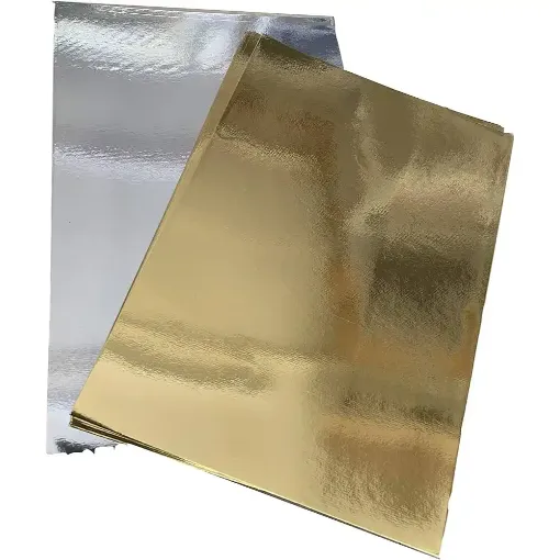 Picture of Gold and Silver Paper 20 Sheets
