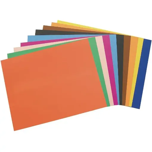 Picture of A2+ 160g Chartboard Assorted Colours 100 Sheets 