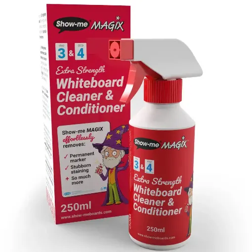 Picture of Show-me Magix Whiteboard Cleaner 250ml 