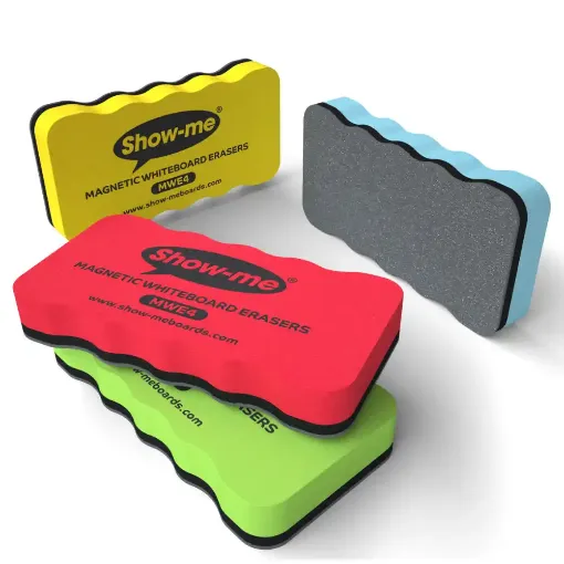 Picture of Show-me Magnetic Eraser 4 Pack