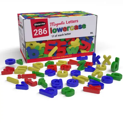Picture of Show-me 286 Magnetic  Lowercase Letters