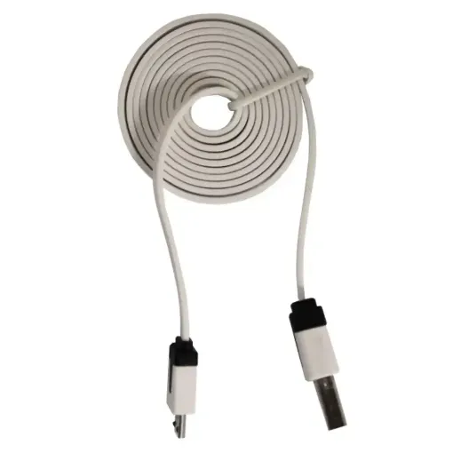 Picture of Kitronik 1m USB Type-A to Micro-B USB Noodle Cable