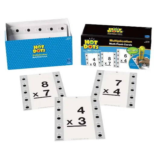 Picture of Hot Dots Multiplication Flash Cards