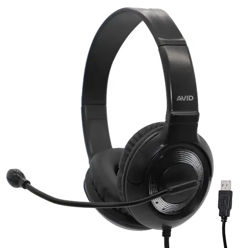 Picture of Avid AE-55 Headset with Mic and USB Connector
