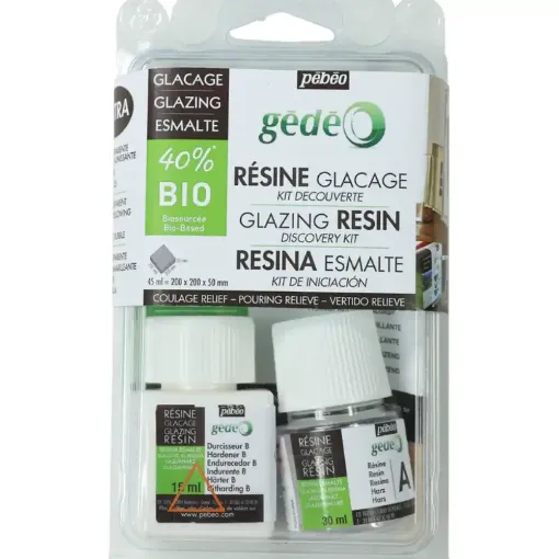 Picture of Pebeo Glazing Bio Resin Discovery Kit 45M