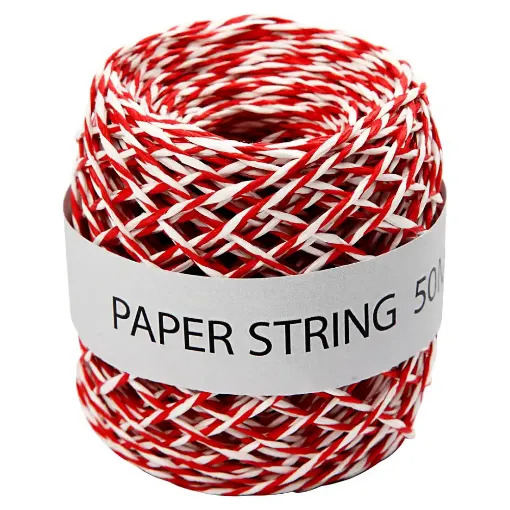Picture of Create Paper String 50m Red Cord
