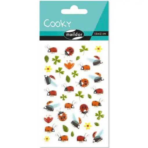 Picture of Cooky Clovers and Ladybird Stickers 7.5 x 12cm