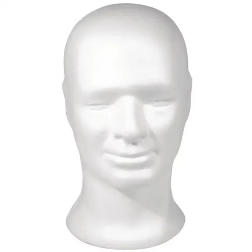 Picture of Styrofoam Male Head 30.5cm